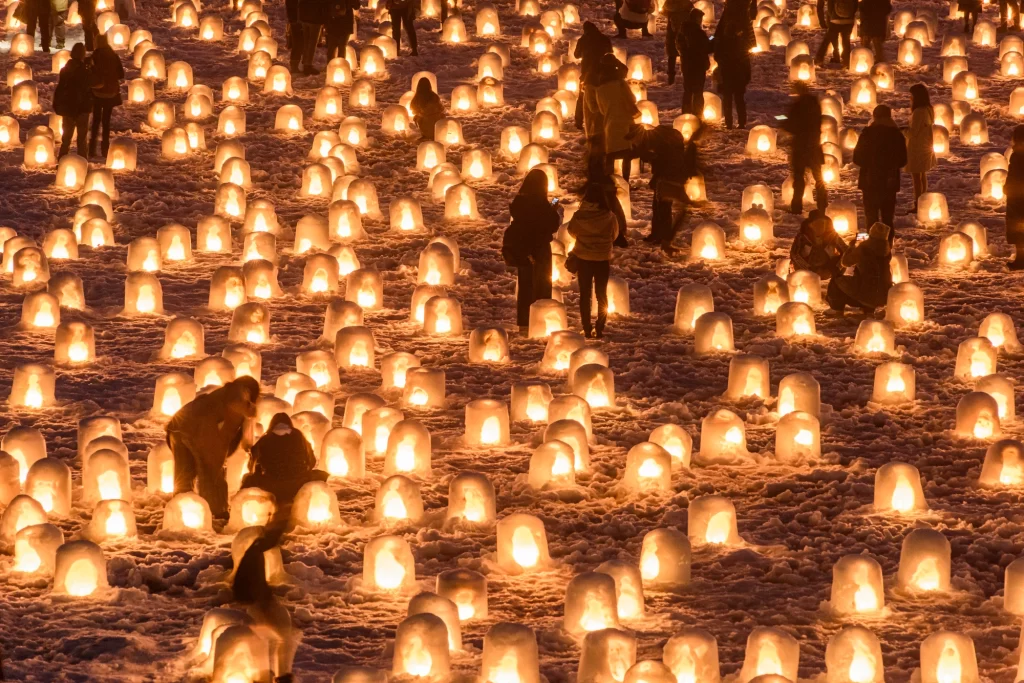 Akita - Yokote's Winter Festival - Little Kamakura