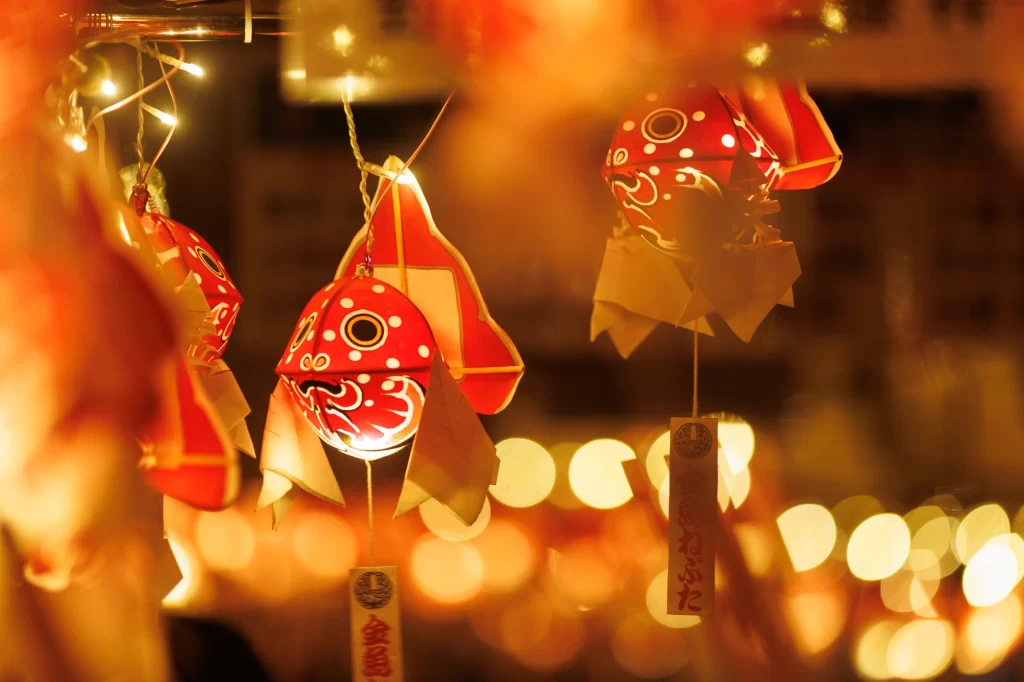 Aomori - Nebuta Festival - Goldfish Lamp