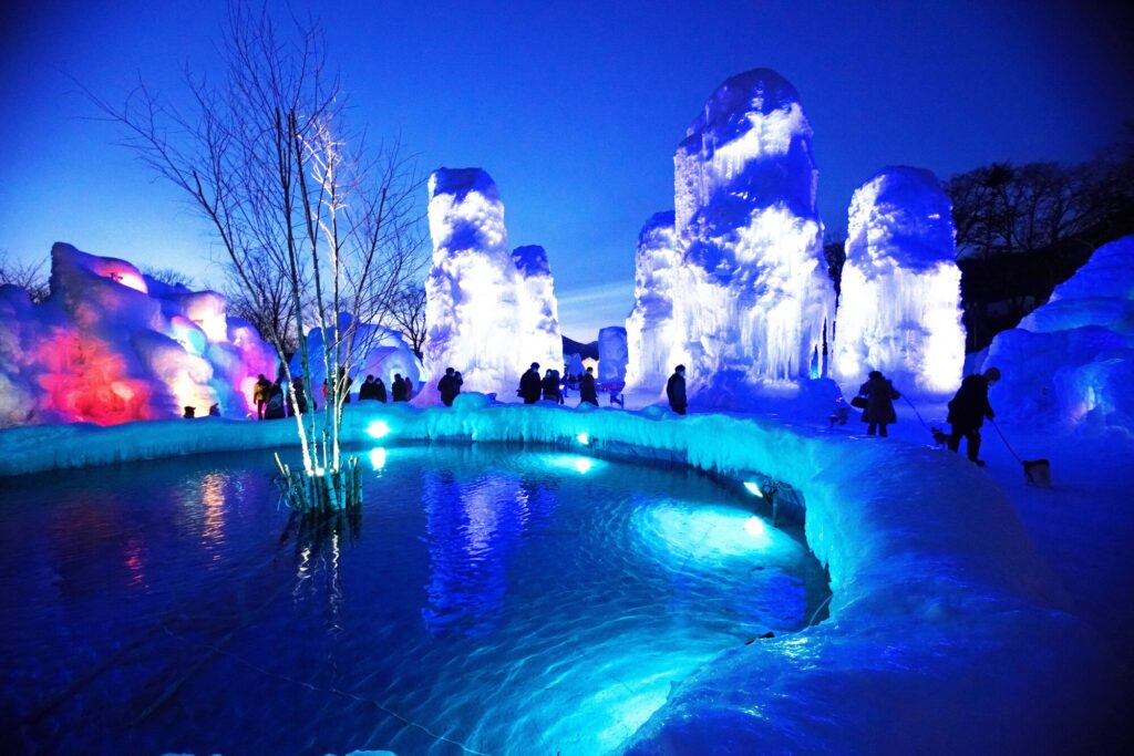 Hokkaido - Lake Shikotsu Ice Festival