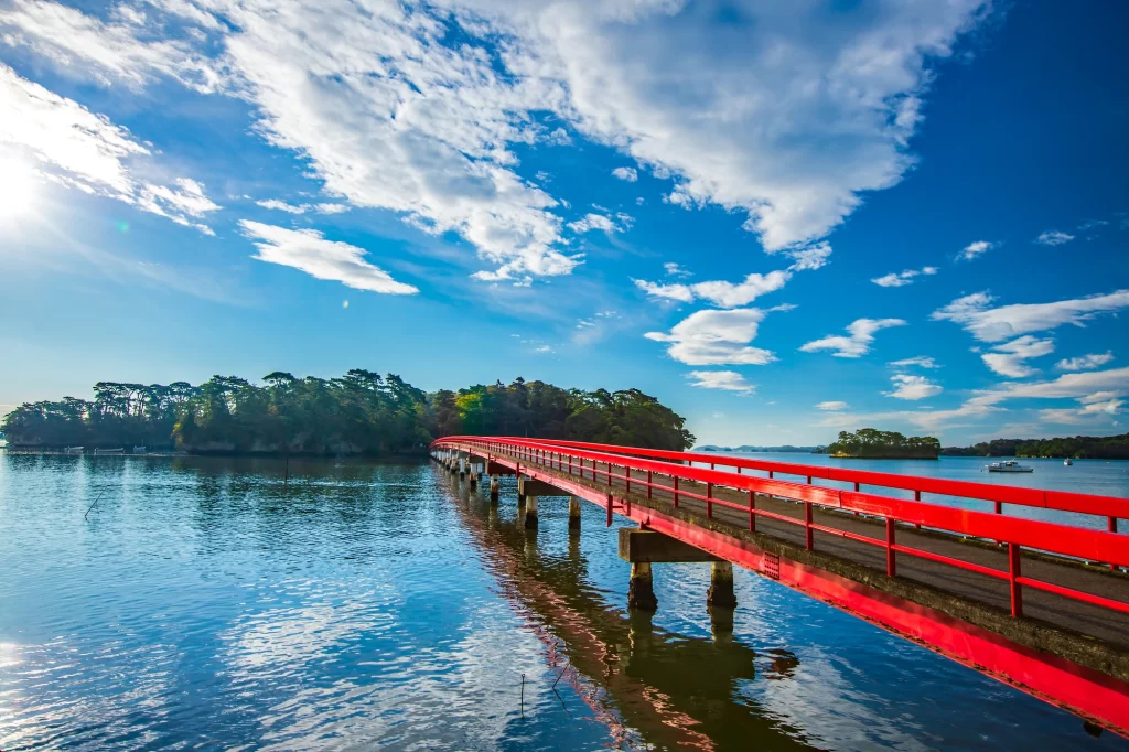 Miyagi - Matsushima - Red Bridge