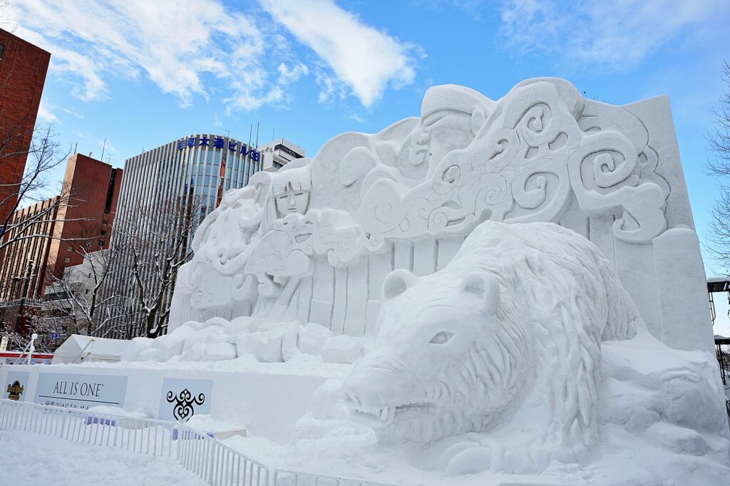 Sapporo Snow Festival - Ice Art